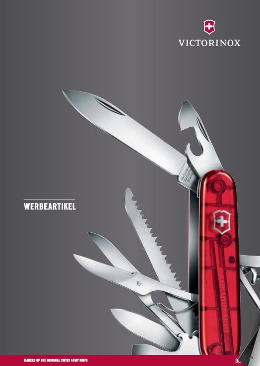 Schweizer Taschenmesser und Küchenmesser von Victorinox